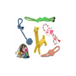 Giocattoli da masticare per dentizione, giocattolo interattivo in gomma, per cani di taglia piccola e media - Rio Direct características