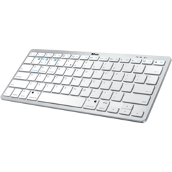 Nado Bluetooth Wireless tastiera QWERTY Italiano Bianco - Trust en oferta