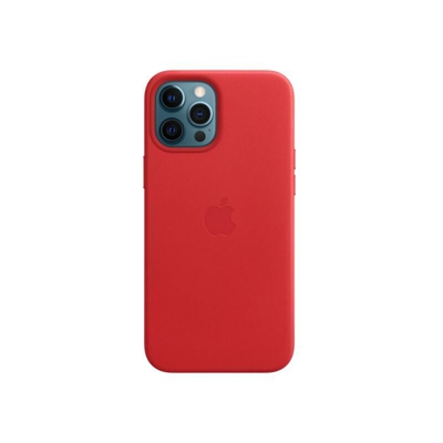 Custodia MagSafe in pelle per iPhone 12 Pro Max - (PRODUCT)RED - Apple