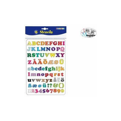 Creative Stencils Lettere/Numeri 2471053