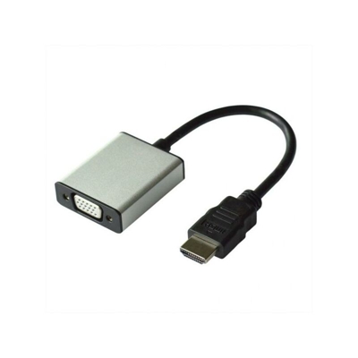 Value HDMI - VGA+3.5mm VGA (D-Sub) + 3.5mm Nero, Argento