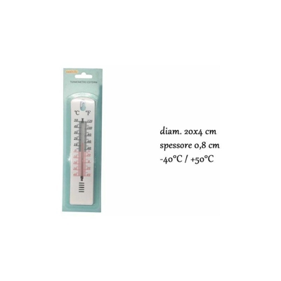 No_brand - TERMOMETRO POLIPROPILENE CM.18 BL. C113097