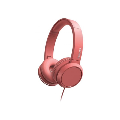 3000 series TAH4105RD/00 cuffia e auricolare Padiglione auricolare Rosso - Philips