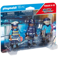 ® City Action Kit personaggi polizia 70669 - Playmobil en oferta