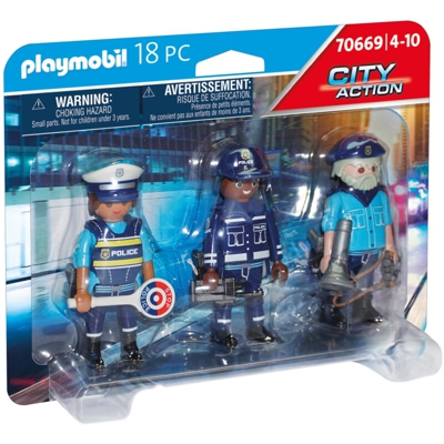 ® City Action Kit personaggi polizia 70669 - Playmobil
