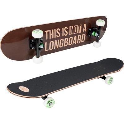 12752 skateboard completo Skateboard (classico) Legno Nero, Marrone