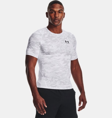 Maglia a manica corta HeatGear® Armour Camo da uomo