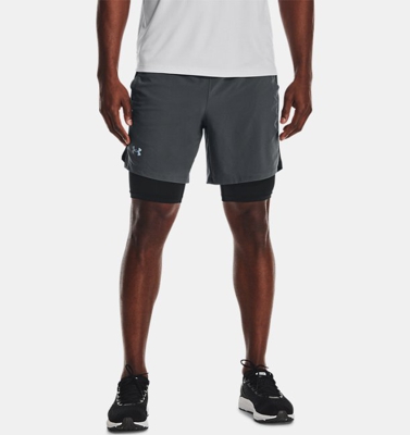 Shorts UA Launch Run 2-in-1 da uomo