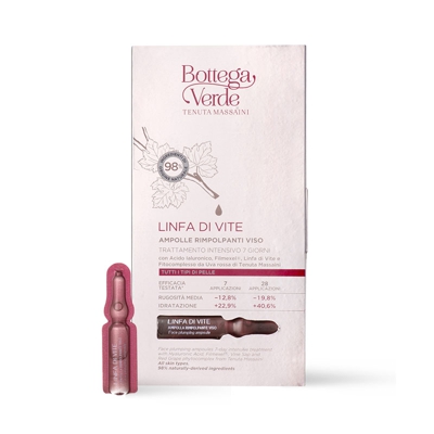 Linfa di Vite - Ampolle rimpolpanti viso