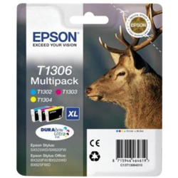 C13t13064022 10.1ml Cyan, Magenta, Yellow Ink Cartridge - Ink Cartridges (, Cyan, Magenta, Yellow, Sx525wd, Sx620fw, Bx320wf, Bx525wd, Bx625fwd, 10.1 Ml, Ce, Blister) en oferta