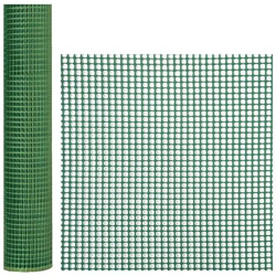 Rete Da Giardino Quadra Maglia 5 Mm Rotolo Altezza 1 X 30 Metri Verde en oferta