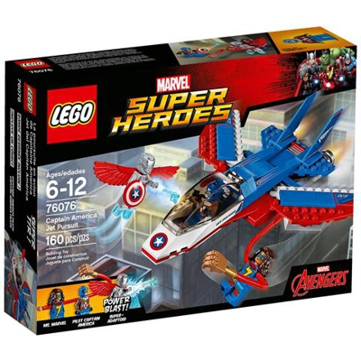 76076 Inseguimento Sul Jet Di Capitan America