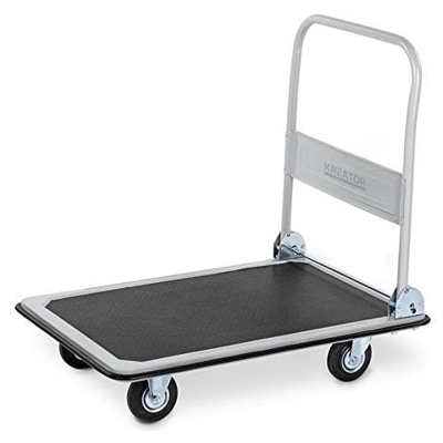 Piattaforma Carrello A Mano Fino A 300 kg Pieghevole Carrello Pieghevole Carrello Con Ruote