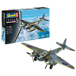 D. h. Mosquito Bomber 1:48 Revell Model Kit características