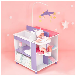 Fasciatoio Guardaroba Legno Bambole Bebc 40 Cm Olivia's World Td-0203a en oferta