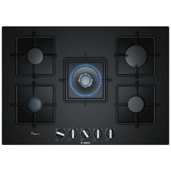 Piano Cottura PPQ7A6B10 Serie 6 a Gas 5 Fuochi Gas Colore Nero en oferta
