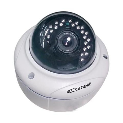 Ipcam069a Ip Telecamera Minidome Full Hd, Obiettivo Varifocale 2.8-12 Mm, Ir 30 M, Ip66
