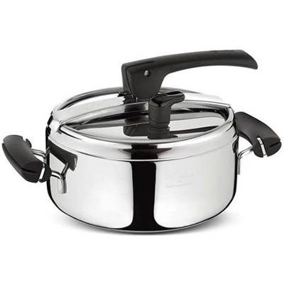 Pentola a pressione preziosa 22cm 3,5lt. acciaio inox
