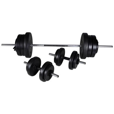 Set Bilanciere + 2 Manubri 60.5kg