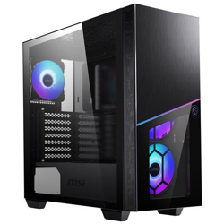 Case MPG SEKIRA 100R Middle Tower ATX / EATX / Micro-ATX / Mini-ITX 2 Porte USB 3.0 Colore Nero (Finestrato) en oferta