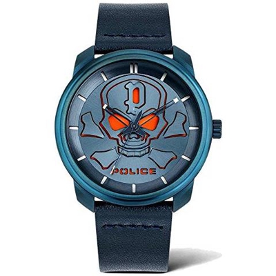 Orologio Analogico Quarzo Unisex Adulto Con Cinturino In Pelle Pl15714jsbl. 03