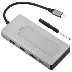 Usb-c A Hdmi 4k E Ethernet Rj45 E Usb-a E Convertitore Usb-c Con Presa Stoccaggio Ngff M2 características