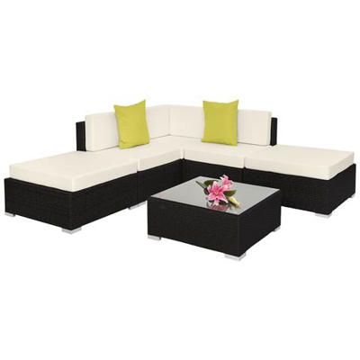 Set In Rattan Paris, Variante 2 - Nero