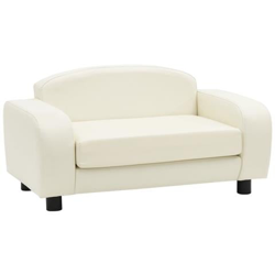 Divano Per Cani Bianco Crema 80x50x40 Cm In Similpelle características