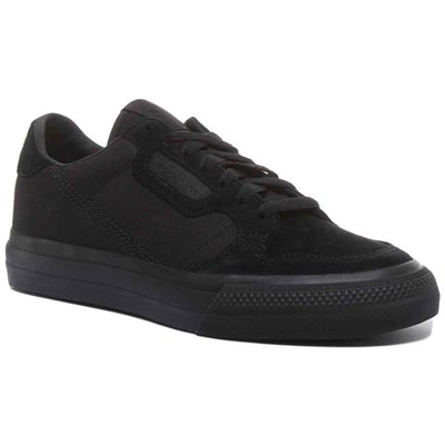 Continental Vul Canvas Suede Trainers In Black For Men