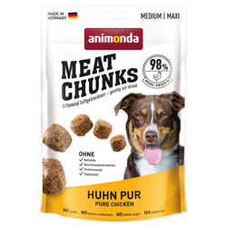 Animonda Meat Chunks Medium / Maxi - Set %: 4 x 80 g Pollo puro precio