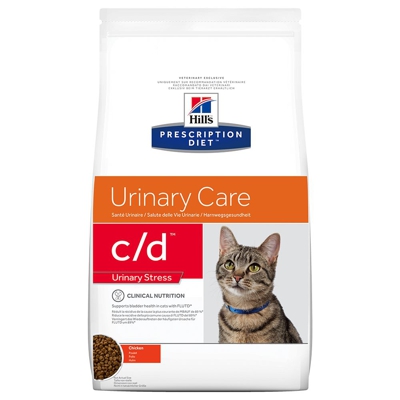 Hill's Prescription Diet c/d Urinary Stress Urinary Care secco per gatti - Set %: 2 x 8 kg