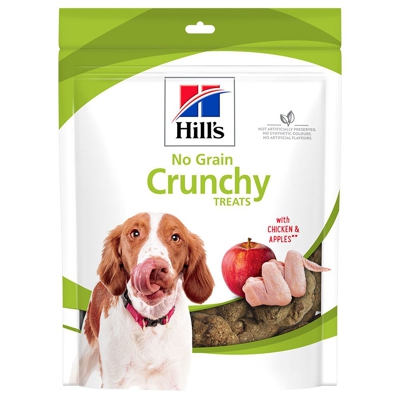 Hill's No Grain Crunchy Snacks Pollo & Mela - Set %: 12 x 227 g