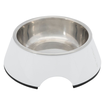 Ciotola Trixie BE NORDIC in melamina/acciaio inox  - 400 ml, ø 17 cm - sabbia