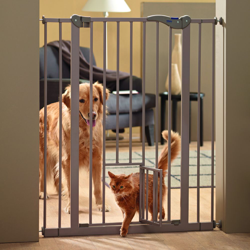 Savic Dog Barrier 2 con porta - prolunga: L7 x H107 cm en oferta