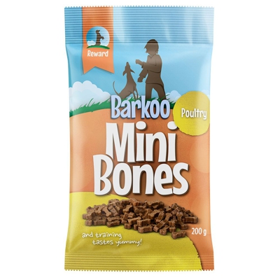 Barkoo Mini Bones (semi-umido) 200 g - con Salmone