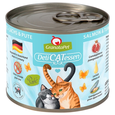 GranataPet DeliCatessen 6 x 200 g - Kitten Pollame