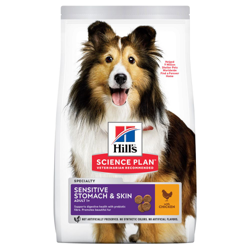 Hill's Science Plan Adult 1+ Sensitive Stomach & Skin Medium con Pollo - Set %: 2 x 14 kg en oferta