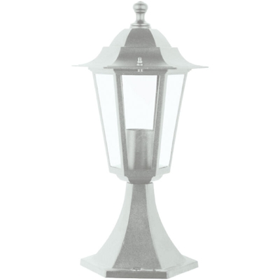 Lanterna da esterno con base, colore bianco, attacco lampada E27 per potenza massima 60W - I-WATTS OUTDOOR LIGHTING