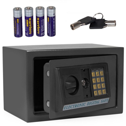 CASSAFORTE NUMERICA DIGITALE DA INCASSO O ESTERNA PER HOTEL O CASA MISURE 31x20x20 CM en oferta