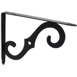 Reggimensola stile rustico, Acciaio, Nero Forgia. Marchio REI en oferta