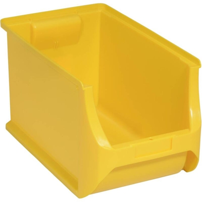 Allit 456282 Cassetta impilabile da magazzino ProfiPlus 4H (L x A x P) 205 x 200 x 355 mm Giallo 1 pz.