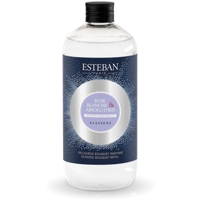Esteban Paris Ricarica Per Diffusore Bastoncino 500Ml Rose Blanche/Iris