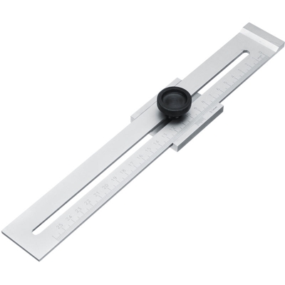 Insma - 250mm / 0.1mm Marcatore Strumento di falegnameria Strumento per la lavorazione del legno Raschietto per raschietto Vite di taglio