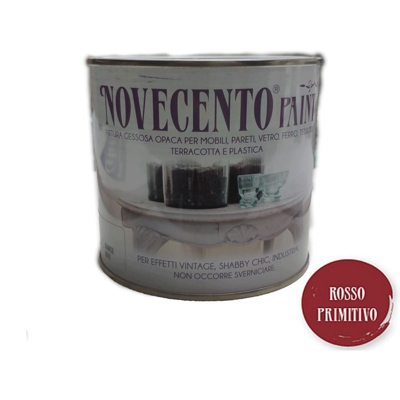 Vernice novecento paint rosso primitivo 500ml