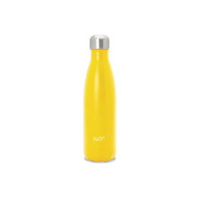 BOTTIGLIA TERMICA 500ML GIALLA BORRACCIA CALDO FREDDO ECO - Wd Lifestyle