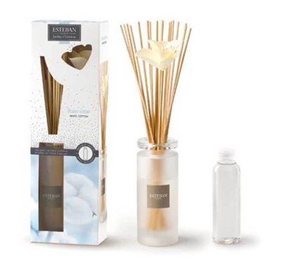 Esteban Paris Diffusore A Bastoncino 75 Ml Blanc Coton