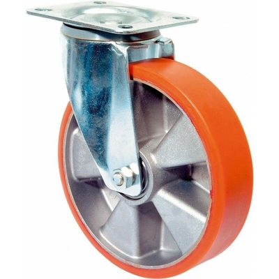 Roulette 200 Millimetri L400.B90 Plattepolyure Gusskl L400.B90.202