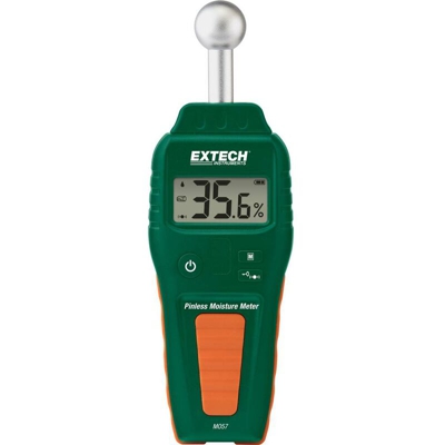 Extech MO57 Misuratore di umidità per materiali Range di umidità materiali da costruzione (intervallo) 0.1 fino a 99.9