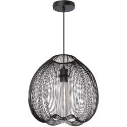 Lampada Cage Nero Acciaio - Sklum en oferta