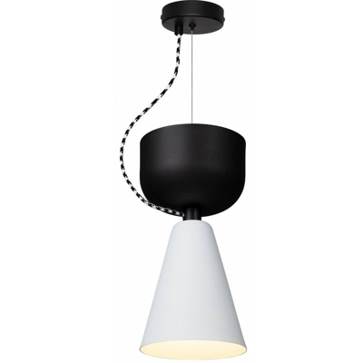 Lampada Orih Bianco Acciaio - Sklum